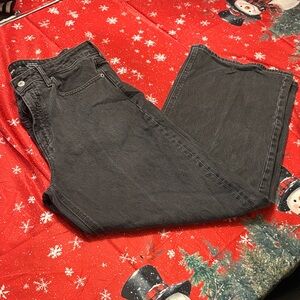 Old Navy Women’s Dark Gray Straight Jeans